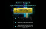 Accumulateur li-Ion Nitecore NL1836 18650 3600mAh 3.6V - 8A Décharge max - Protégé - Neuf