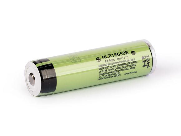 Accumulateur li-Ion Panasonic NCR18650B 3350mAh 3.6V - 2C Décharge max - Protégé - Neuf