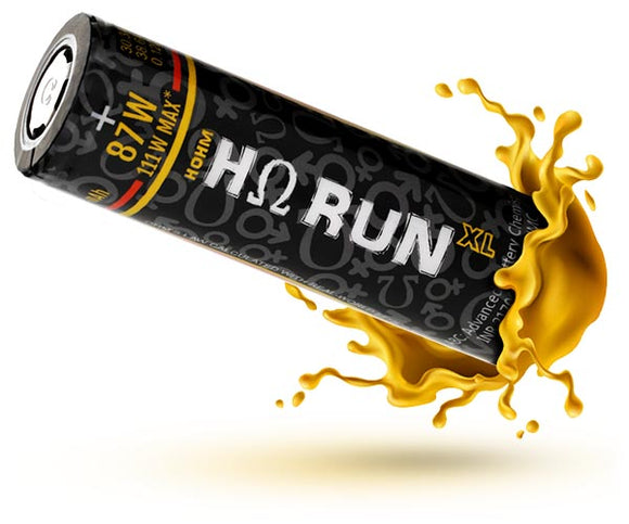 Accumulateur li-Ion HohmTech Run XL 21700 3.6V 4007mAh - 7.6C Décharge max - Neuf