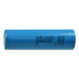 Accumulateur li-Ion Samsung INR18650-20S 2000mAh 3.6V - 15C Décharge max - Neuf