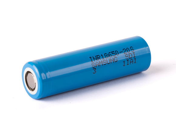 Accumulateur li-Ion Samsung INR18650-20S 2000mAh 3.6V - 15C Décharge max - Neuf