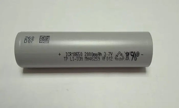 Accumulateur li-Ion Tenpower ICR18650-20SG 2000mAh 3.6V - 15C Décharge max - Neuf