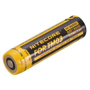 Accumulateur Li-Ion Nitecore TM03 NL18650D 3100mAh 3.6V - 3.3C Décharge max - Protégé - Neuf