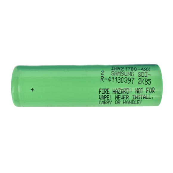 Accumulateur li-Ion Samsung INR21700-48X 21700 4800mAh 3.6V - 2C Décharge max - Neuf
