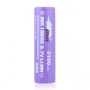 Accumulateur Li-Ion Efest IMR 18650 3100mAh 3.7V - 3.22C Décharge max - Neuf
