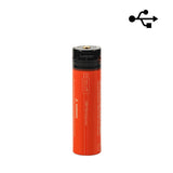 Accumulateur Li-Ion Acebeam ARC18650H-310A 18650 3100mAh 3.6V - 6.5C Décharge max - Protégé - Avec USB-C - Neuf