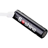 Accumulateur Li-Ion Soshine 18650USB-3.7-3600 18650 3600mAh 3.7 - 1.4C Décharge max - micro USB - Protégé - Neuf