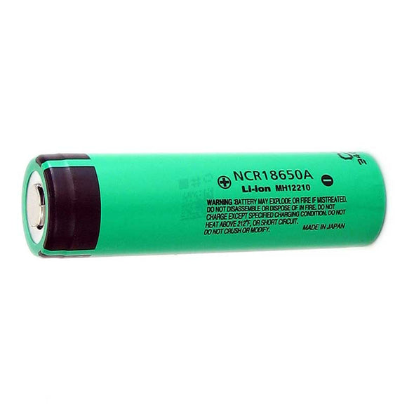 Accumulateur li-Ion Panasonic NCR18650A 3100mAh 3.6V - 2C Décharge max - Neuf