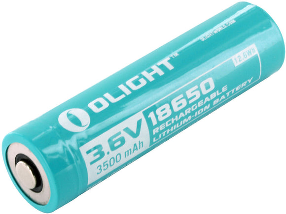 Accumulateur Li-Ion Olight 18650 3500mAh 3.7V - 3C Décharge max - Protégé - Neuf