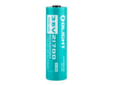 Accumulateur Li-Ion Olight ORB-217C50 21700 5000mAh 3.7V - 3C Décharge max - Protégé - Neuf