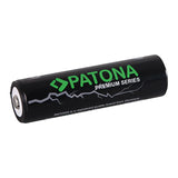 Accumulateur Li-Ion Patona Premium 18650 3350mAh 3.6V - 1.5C Décharge max - Non Protégé - Neuf
