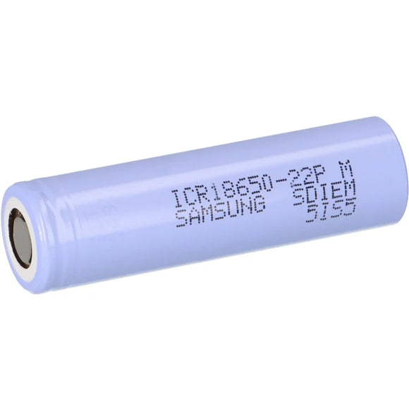 Accumulateur li-Ion Samsung ICR18650-22P 2150mAh 3.6V - 4.7C Décharge max - Neuf