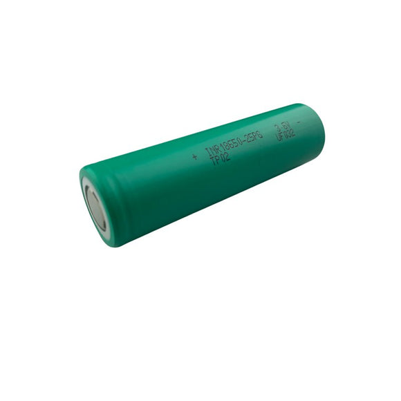 Accumulateur li-Ion Tenpower INR18650-25PG 2500mAh 3.6V - 8C Décharge max - Neuf