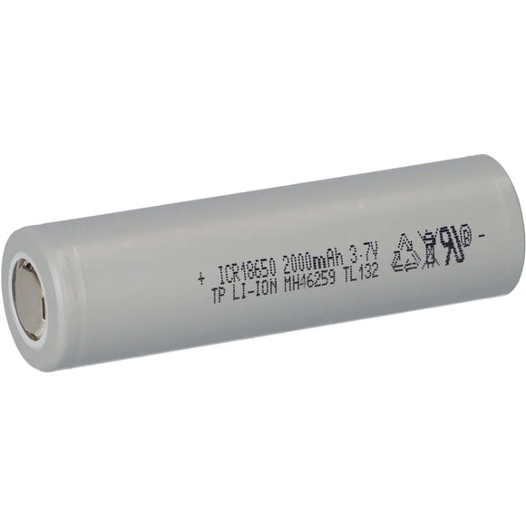 Accumulateur li-Ion TerraE INR18650 20 P 18650 2000mAh 3.6V - 15C Décharge max - Neuf