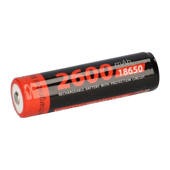 Accumulateur Li-Ion XCell 18650 Pro 18650 2600mAh 3.6V - 2C Décharge max - Protégé - Neuf