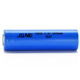 Accumulateur LifePO4 JGNE HTCFR18650 18650 1600mah 3.2V - 3C Décharge max - Neuf